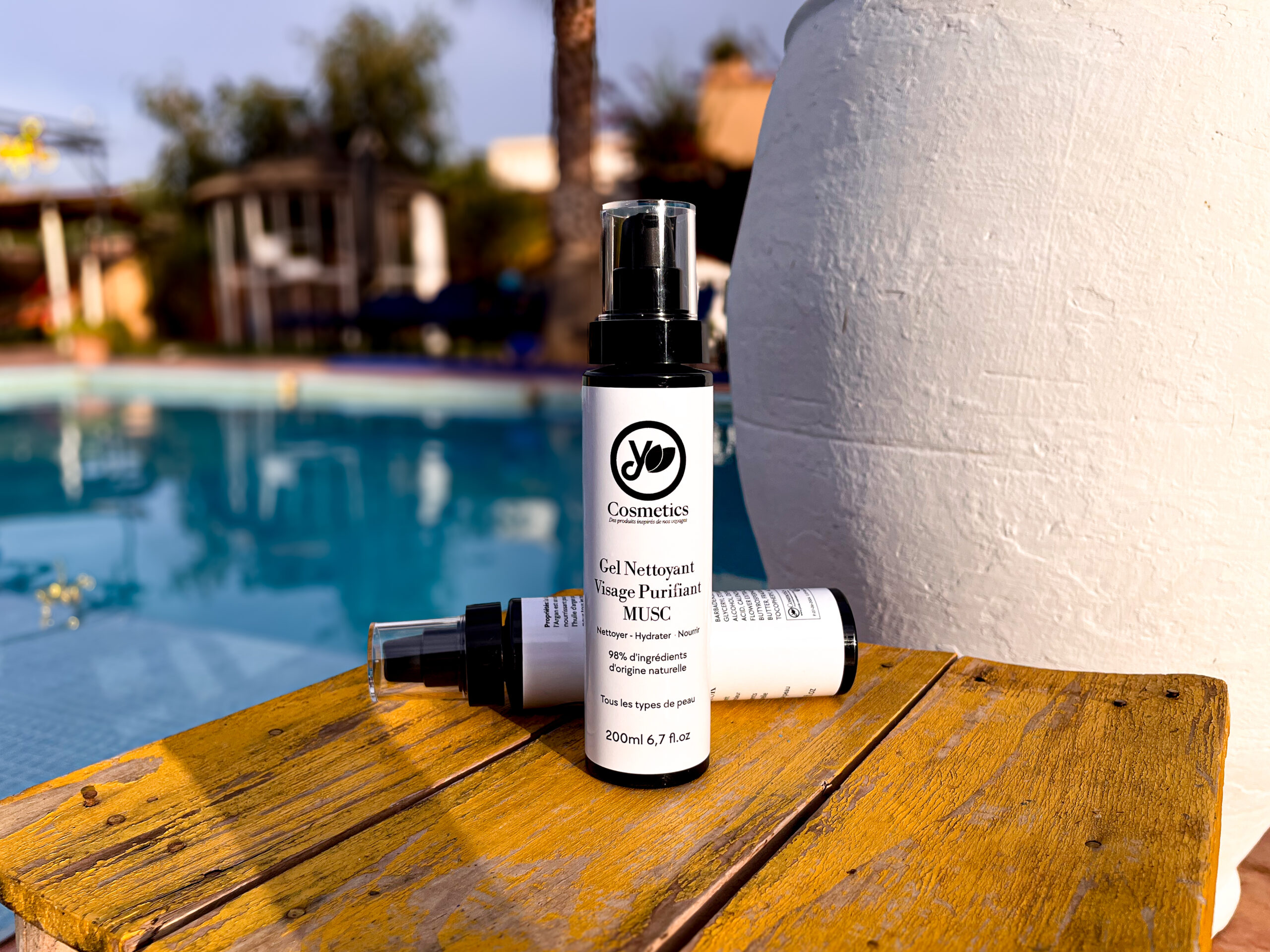 Gel nettoyant visage purifiant parfum Musc 200ml