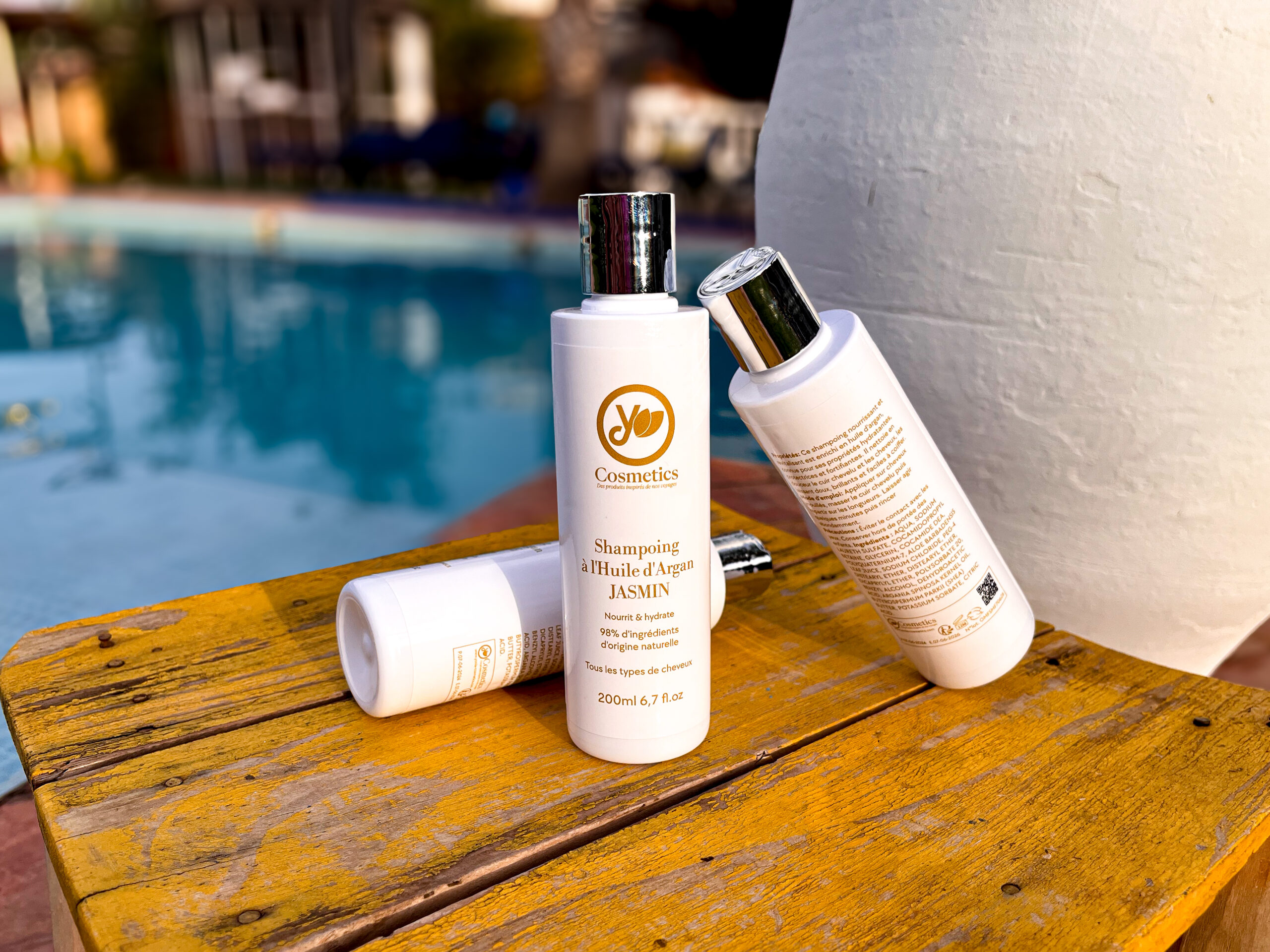 Shampoing Huile d'argan parfum Jasmin 200ml