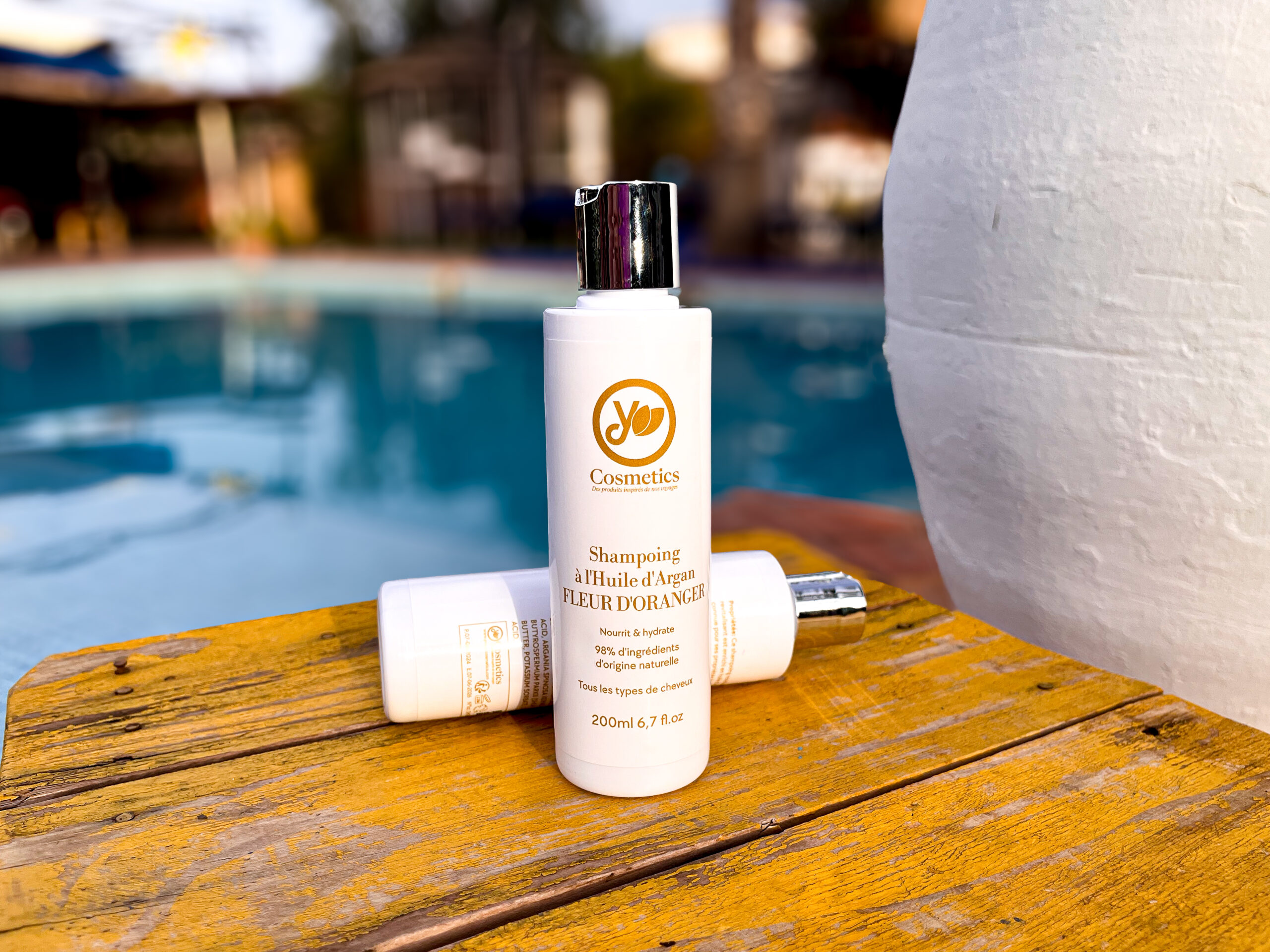 Shampoing Huile d'argan parfum Fleur d'oranger 200ml