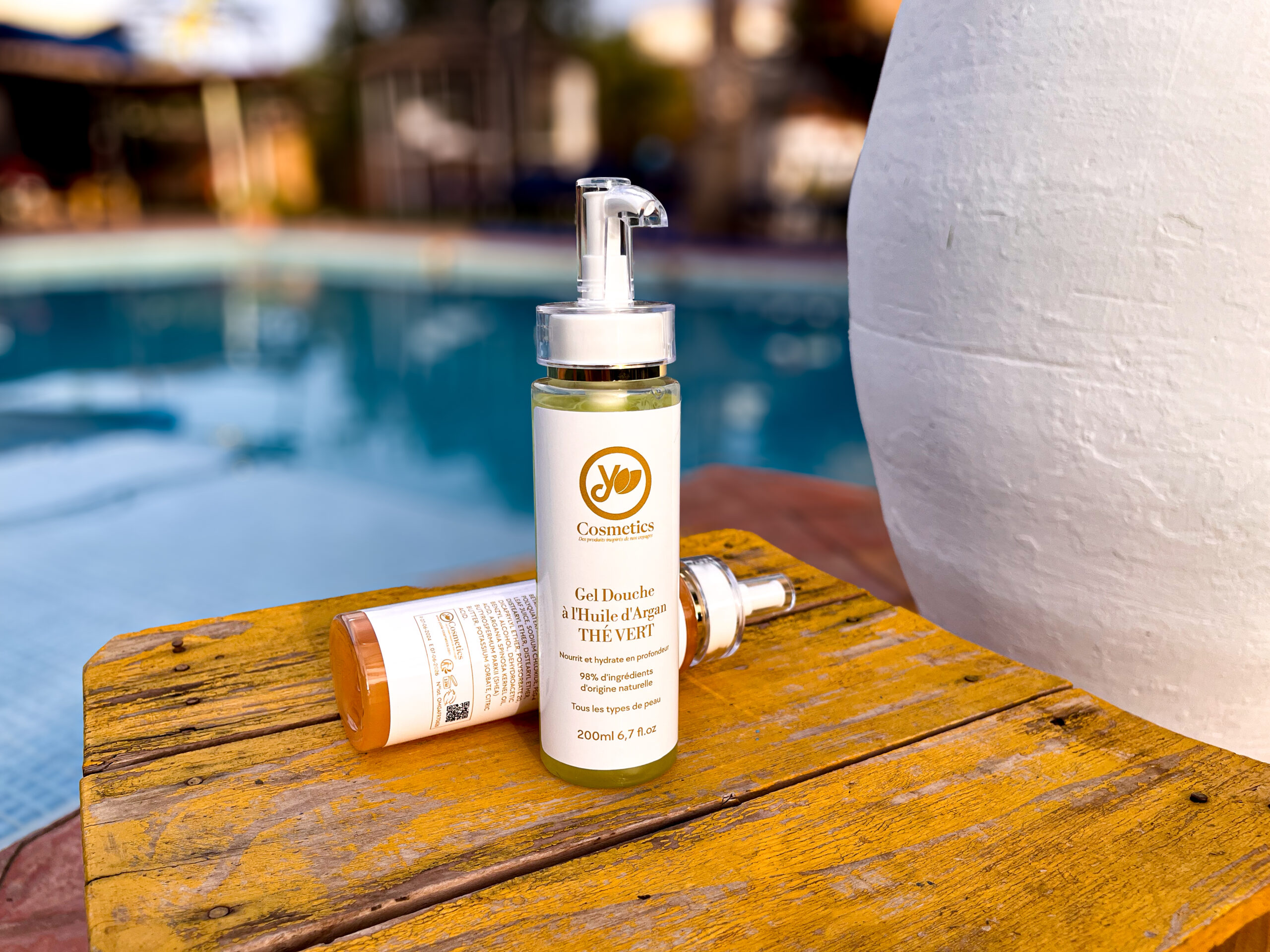 Gel douche huile d'argan Thé Vert 200ml