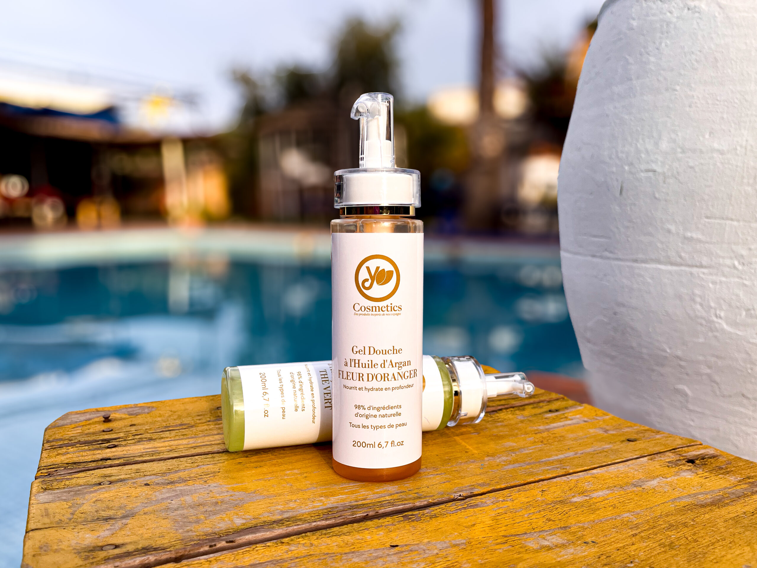 Gel douche Huile d'argan parfum Fleur d'oranger 200ml