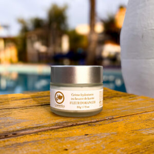 Crème hydratante au beurre de karité fleur d'oranger 100g