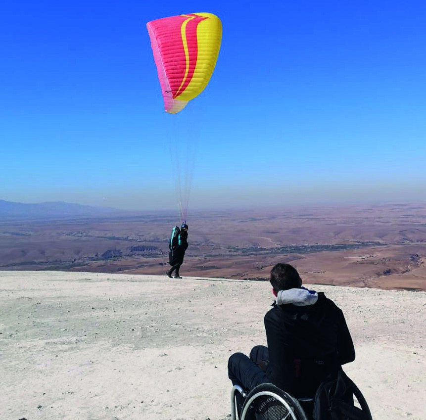 Parapente en tándem cerca de Marrakech — Handioasis Marrakech