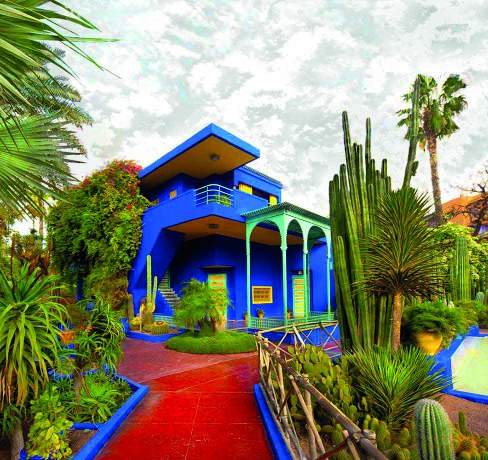 Jardin Majorelle : couleurs et promenade à Marrakech — Handioasis Marrakech